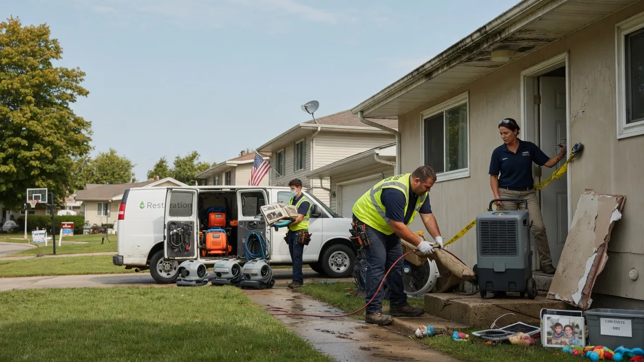 Water Damage Restoration in Chesterfield, IL near me